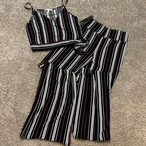 Express outfit, wide leg pants and top, size XS, NWOT
